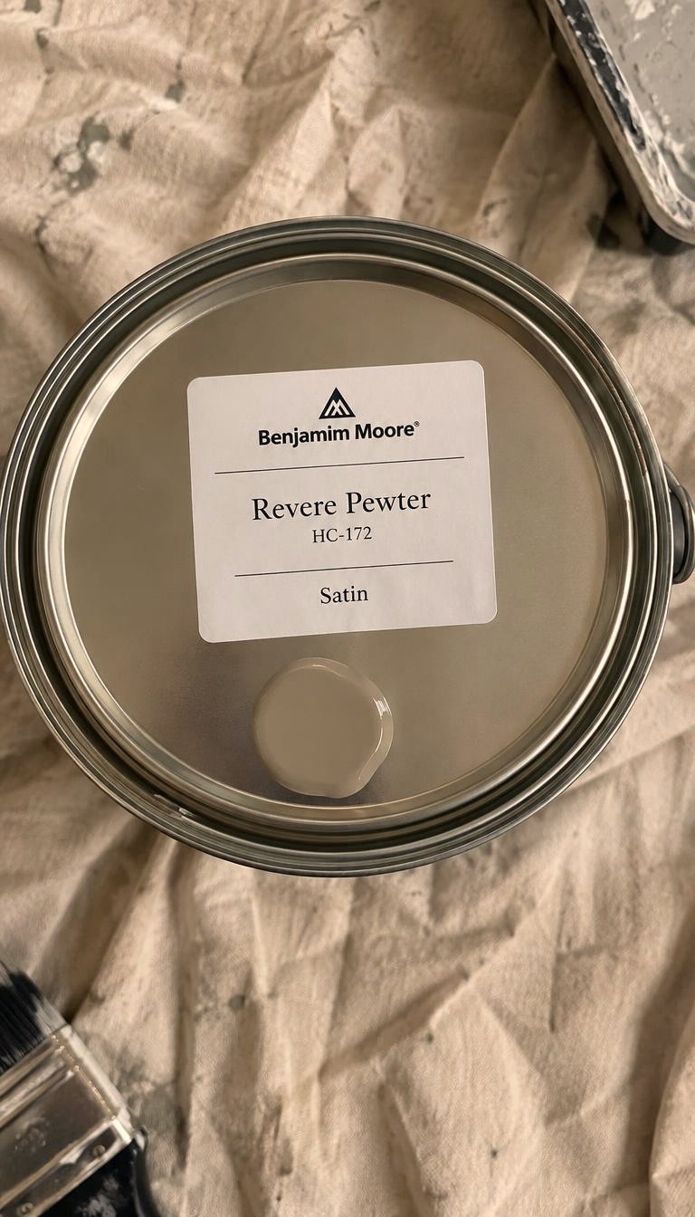 Paint swatches for room colors